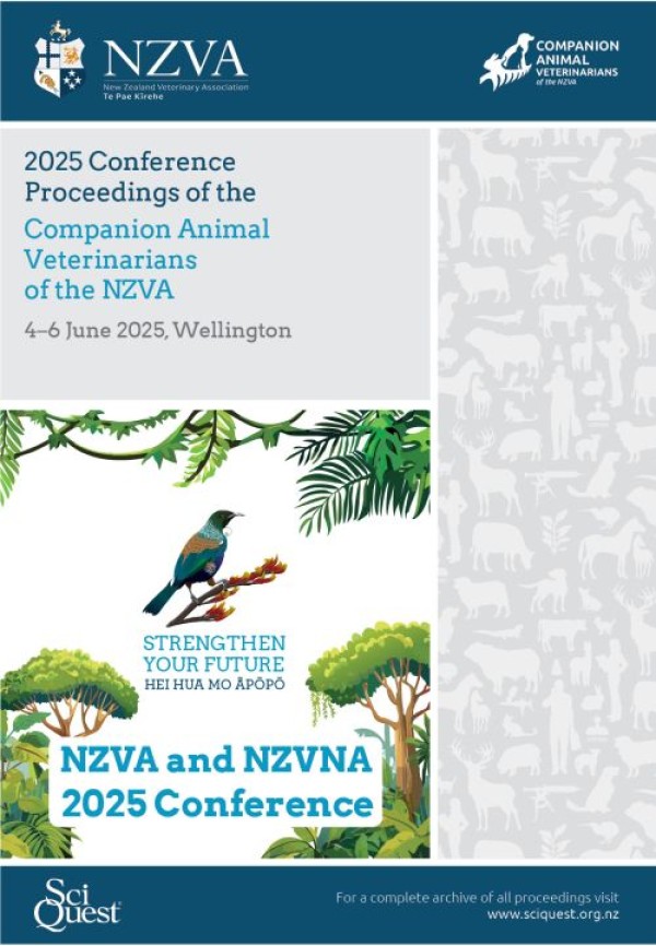 Proceedings of the Companion Animal Veterinarians Branch of the NZVA Image